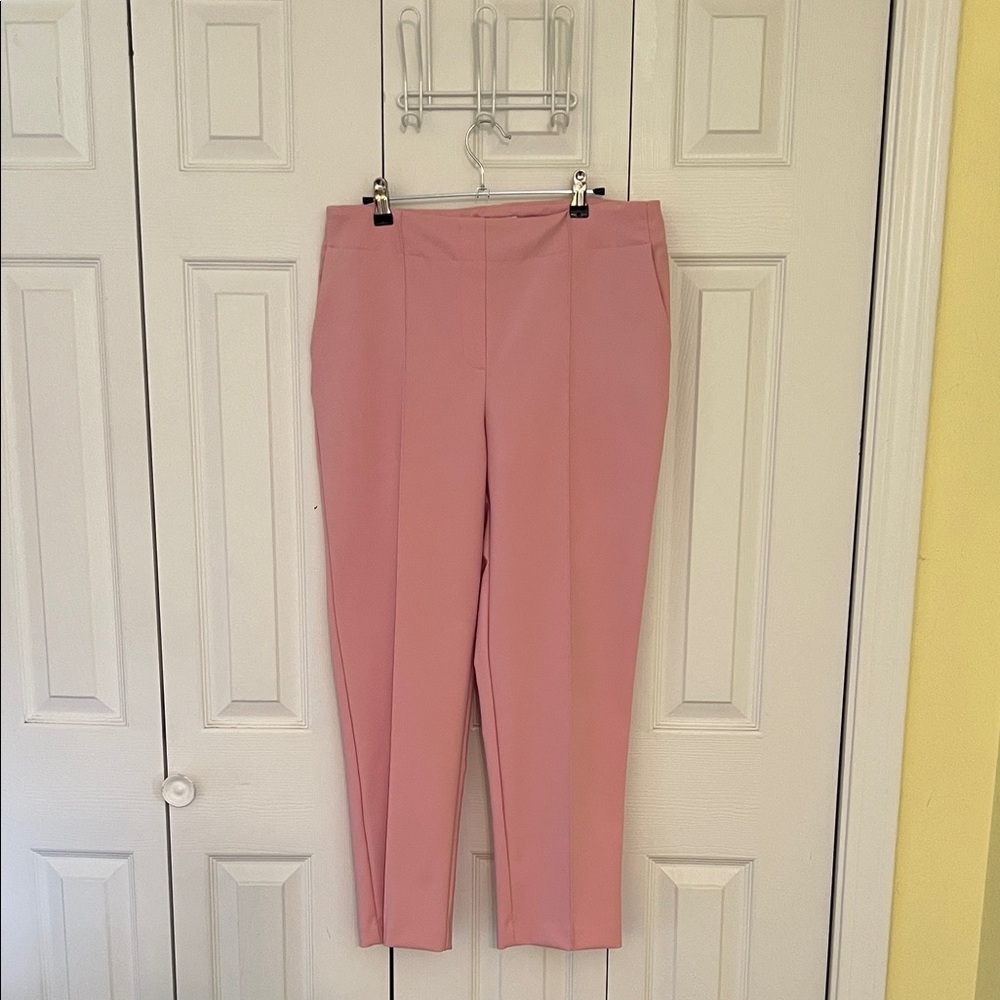 Rachel Zoe Pink Straight Leg Pants